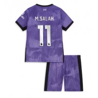 Dres Liverpool Mohamed Salah #11 Tretina pre deti 2023-24 Krátky Rukáv (+ trenírky)